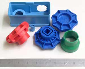 Precision polymer components