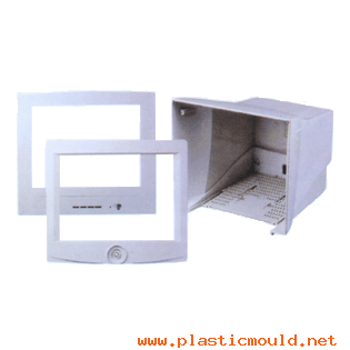 Computer monitor plastic shell & mould