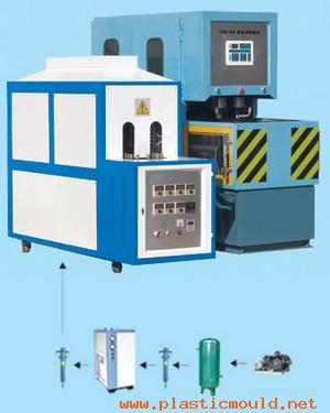 CM-9A stretch blow molding machine for PET bottle up to 5L
