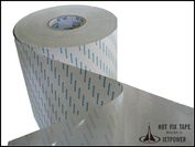 Double sided tissue adhesive tape
