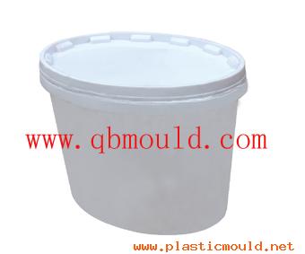 Oval Paint Bucket Mold(QB4023)