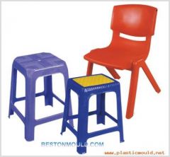 Plastic furniture-stool