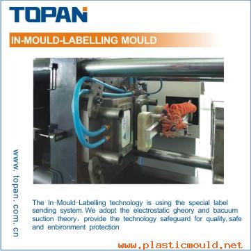 IN-MOULD-LABELLING MOULD