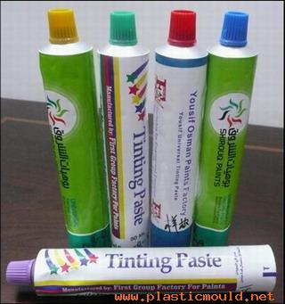 aluminium collapsible tube for art colorful pigment