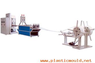 Peroxide cross-linking polythene pipe assembly line