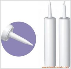 long nozzle silicone empty cartridge tube