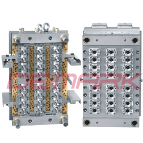 24Cavities PET Preform Mould With Hot Runner System (Shut-Off Nozzle)