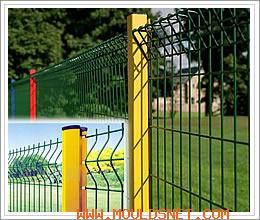 PVC coated wire fence