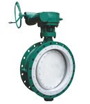 Bi-directional Metal Seated butterfly valve