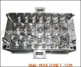 1mold /21cavity self-locking injection bottle cap mould
