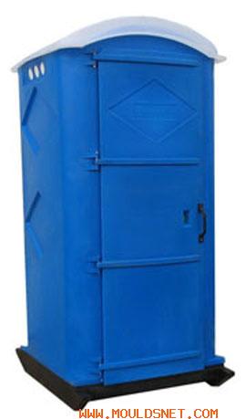 portable toilet by roto moulding