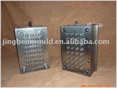 self-locking 32cavity cap mould with hot runner