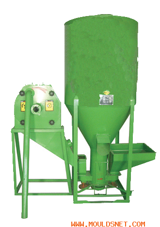 animal feed crusher & mixer machine