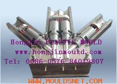 Flared pipe mould