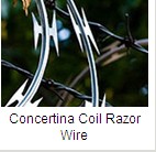 Concertina coil razor wire