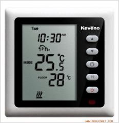 supply thermostat for the underfloor heating