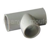 plascic tee pipe fitting mould