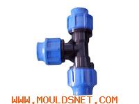 PP Pipe Fitting Mould PP Compression Tee union1