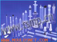 Cold runner mould for puncture needle base