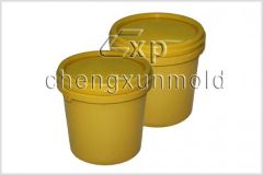 plastic storage bucket/painted buckets/paint barrels/Litre plastic paint bucket