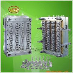 PET preform mould with 48 cavities
