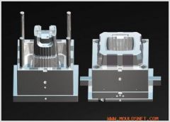 plastic dustbin injection mould/mold