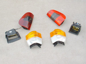 The series of the car light