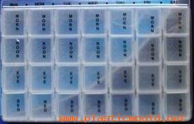 Pill Box & Tablet Dispenser Storage Box