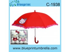 38 Arc hallo kitty child umbrella with frills