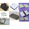 Housing incl. PCB mounting, wall plate, ABS, recesses