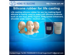 Life casting silicone rubber for sex toy making
