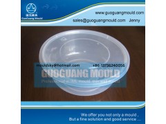 W043 plastic bowl mould, thin wall mould, disposable bowl mould