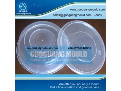 W046 plastic bowl mould, thin wall mould, disposable bowl mould