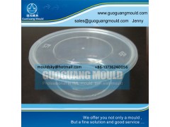 W052 plastic bowl mould, thin wall mould, disposable bowl mould