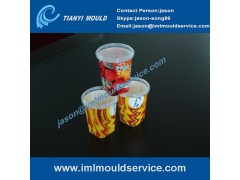 PP thin wall container mould
