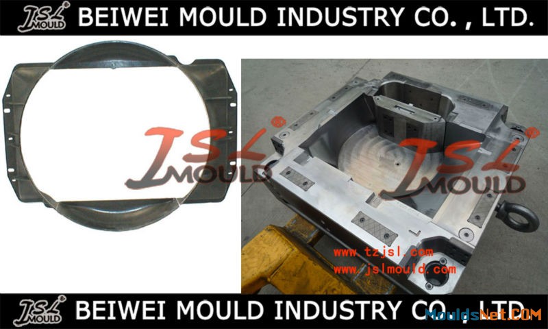 OEM Custom Injection plastic radiator shroud mould car cooling fan shroud mold
