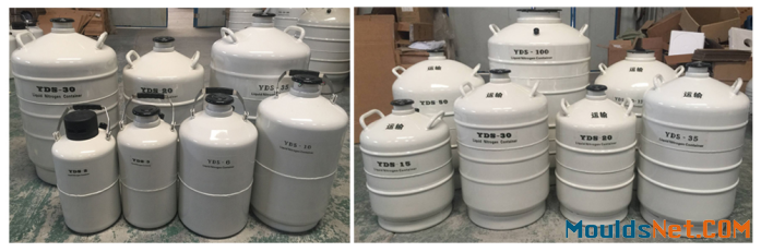 Dewar flask YDS-15L liquid nitrogen co<em></em>ntainers 15 L biological storage tank