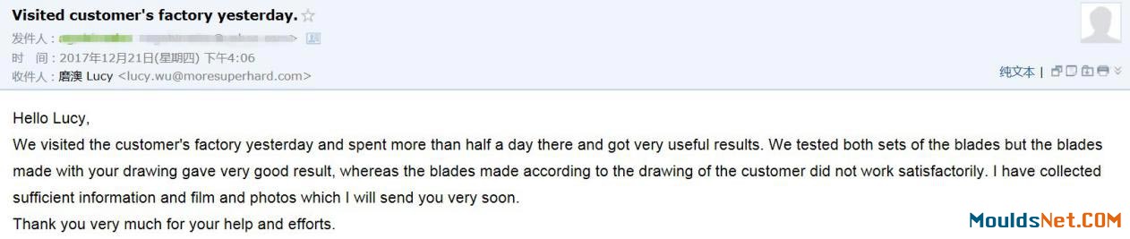 PCD grooving tools for piston