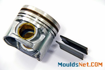 PCD grooving tools for piston